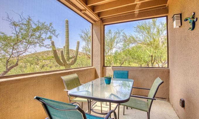 Tucson Casa | Saguaro Escape | Pool/Tennis/Hiking/Patio