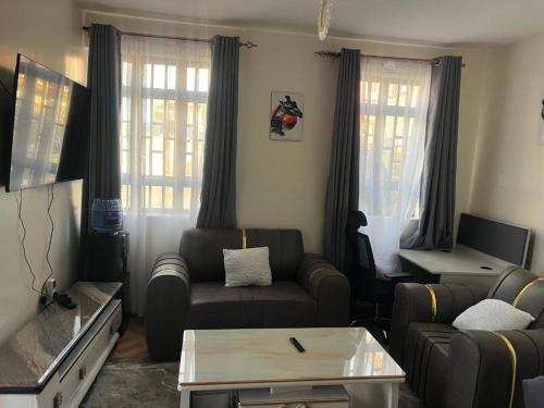 Eldoret Casa | Sahel Executive Studio apartment with separate kitchen and bathroom in another section from the main room for cheap accommodation in Elgon View near Eldoret sports club,Rapha Hospital, Naivas supermarket, rupha mall, and Eldoret International Airport