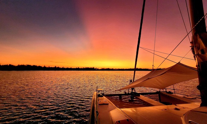 Bora Bora Alquiler De Eote | Sailing Bora Bora: catamaran in full board