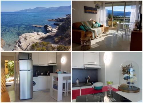 Patrimonio Apartamento | Saint-Florent, Agréable Studio Climatisé, Vue Panoramique Sur Le Golfe