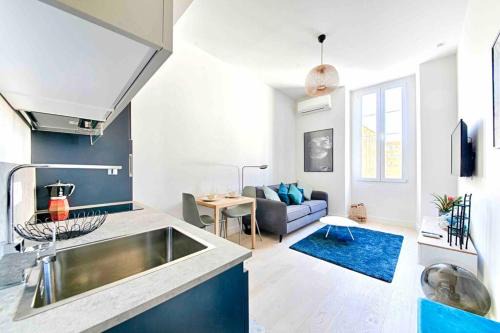 Carabacel Apartamento | Saint Jean Baptiste, studio pour 2 personnes Garibaldi, Coulée Verte