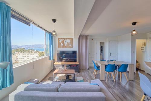 Saint-Mandrier-sur-Mer Apartamento | Saint-Mandrier - Vue Mer, Piscine & Sérénité