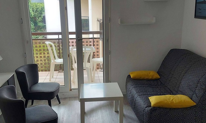 Saint-Marc-sur-Mer Apartamento | Saint Marc SUR MER - Studio Cabine Pour 4 Personnes à 50m de la Plage