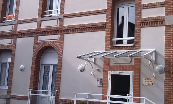 Saint-Pair-sur-Mer Apartamento | Saint Pair sur mer town center close to the beach Baie du Mont st Michel