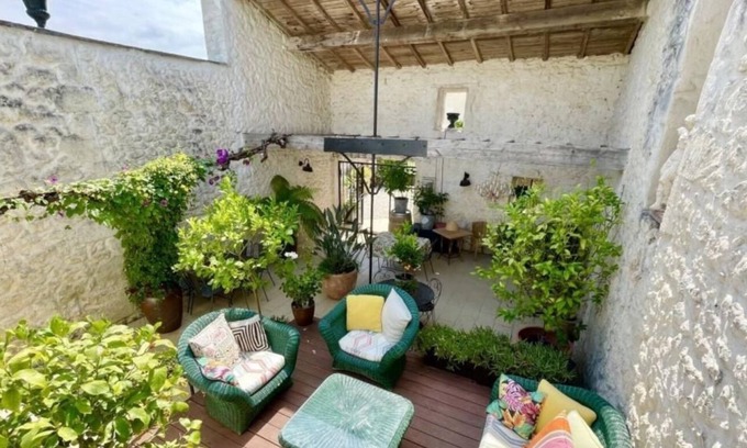 Saint-Yzans-de-Medoc Cabaña | Saint-Yzans-de-Médoc, La Maison Blanche - Gîte Evasion