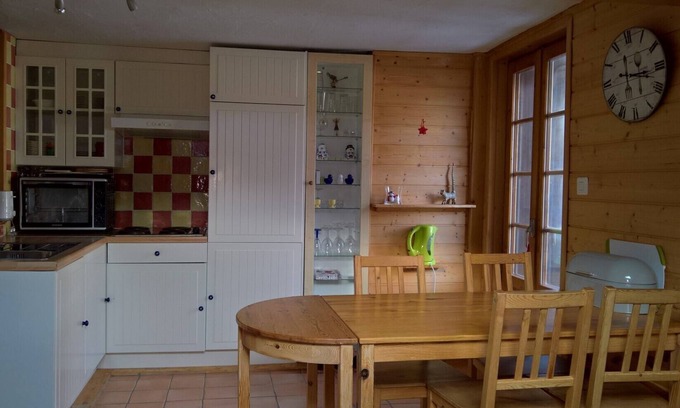 Saint-Jean Apartamento | Saint Jean / Grimentz, apartamento de 2 dormitorios, Valais, Anniviers, estación de pase mágico