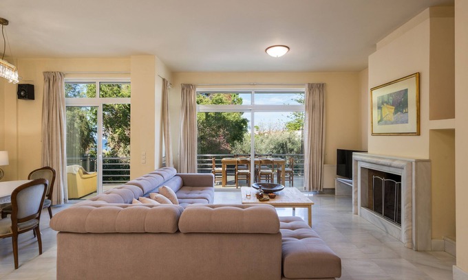 Agii Apostoli Apartamento | Saltia Apartment, 30 Meters From Sandy Beach