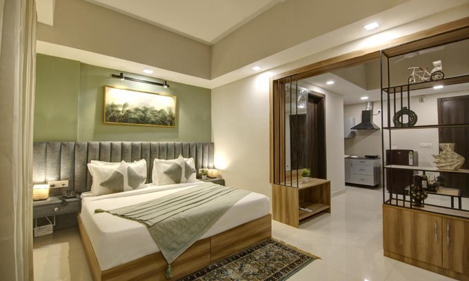 Gurugram Apartamento | Saltstayz Premier Executive Serviced Apartment - Golf Course Extension Road