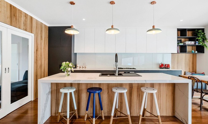 Rye Casa | RYE todas las delicias: piscina privada, plan abierto, PERRO VERDADERO AMIGO