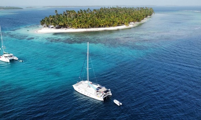 Carti Alquiler De Eote | San Blas Kids Friendly Private Catamaran. All inc+WiFi+playground.