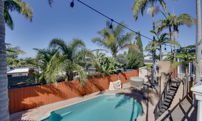 Bay Park Casa | San Diego Home: Private Outdoor Pool & Game Room!