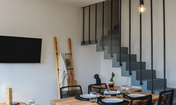 San Telmo Apartamento | San Telmo: moderno PH con terraza privada y parrilla