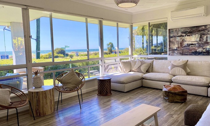 Quindalup Casa | Sandbars Beach House. Impresionantes vistas - Directamente enfrente de la playa. Se admiten mascotas.