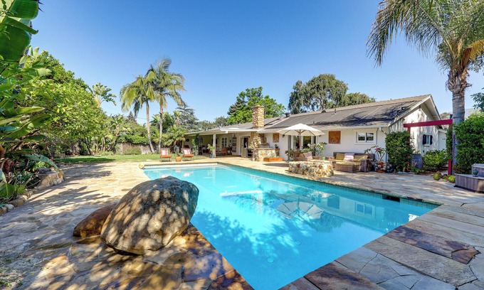 Santa Barbara Casa | Santa Barbara Vacation Rental w/ Pool & Hot Tub!
