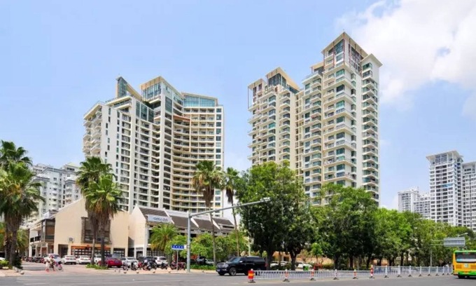 Sanya Apartamento | Sanya Youmi Seaview Apartment