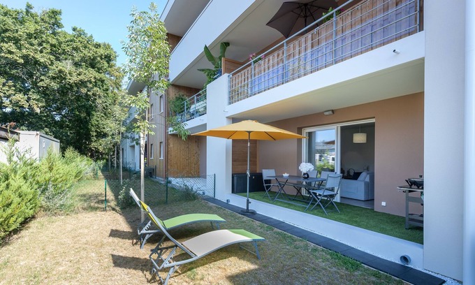 Saint-Paul-les-Dax Apartamento | Saona - Charmant appt avec terrasse et jardin
