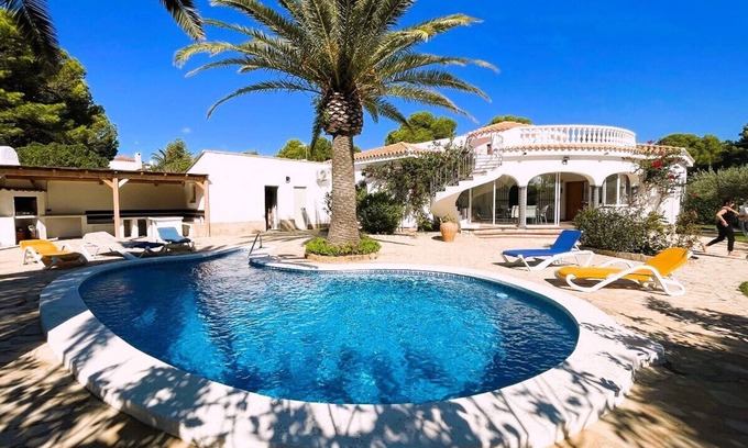 Les Tres Cales Villa | SAONA VILLAS (VN GARB): villa for 6 people, private swimming pool, air co