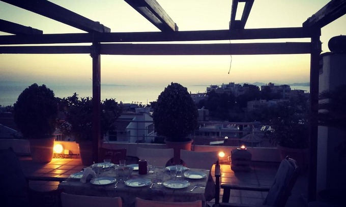 Saronida Apartamento | Saronida Amazing Seaview Apartment