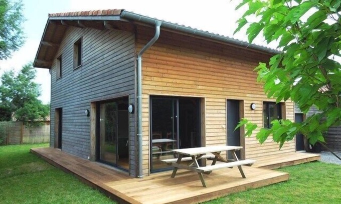 Saubion Casa | Saubion "Les Carolins", Agradable villa de madera para 6 personas.