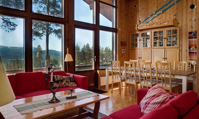 Lofsdalen Cabina | Sauna | Barbecue | Engine heater | Stove