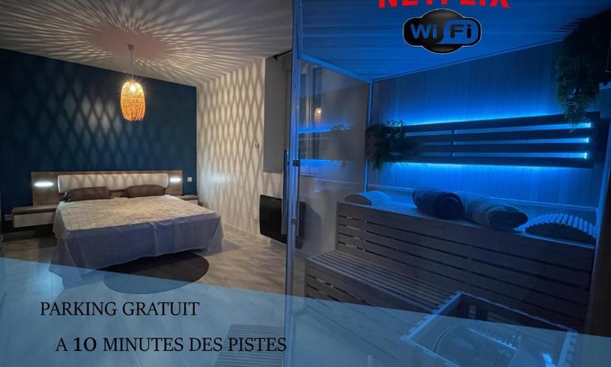 Morez Apartamento | Sauna en bord de rivière