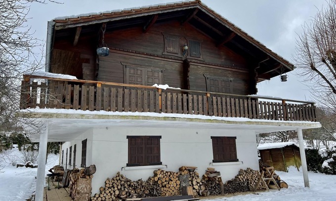Saint-Paul-en-Chablais Chalet De Esquí | Encantador chalet 8 a 10 personas entre el lago y las montañas ST Paul en Chablais