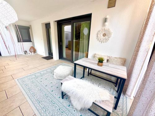 Wettersbach Apartamento | Scandi Apartment mit Terrasse und Parkplatz