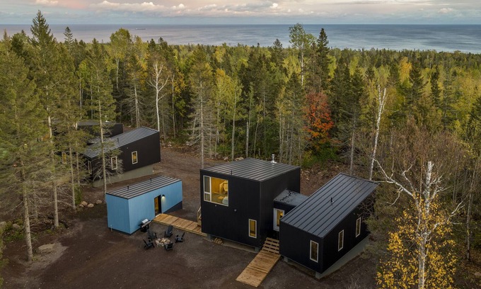 Lutsen Cabina | Scandinavian Chalet and sauna in Lutsen - Grey