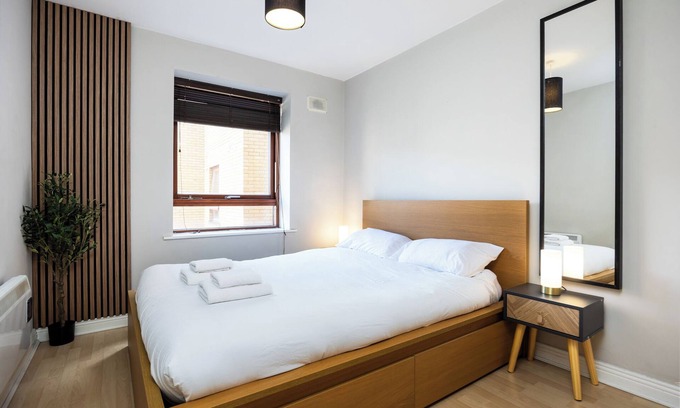 North Wall Apartamento | Scandinavian-Inspired 2Bed near River Liffey