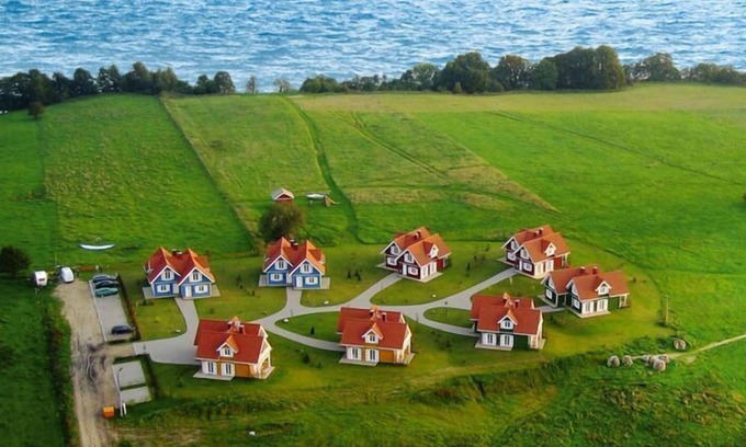 Wegorzewo Casa | Casas vacanzes Mamry de estilo escandinavo , justo al lado del lago en Trygort