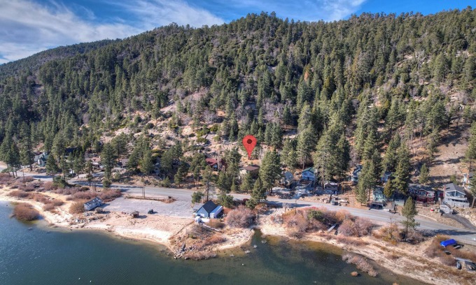 Fawnskin Casa | Scenic and Serene Lake House! 4 bedroom 2 bath home bordering the national fores