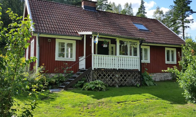 Osby Cabaña | casas de campo escénico situado en el norte de Skåne.