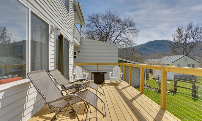 Hancock Casa | Scenic Home on the Delaware River, Pet-Friendly!