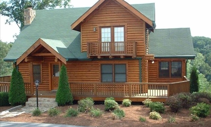 Graysville Cabina | Log Cabin escénica en 12 Acres