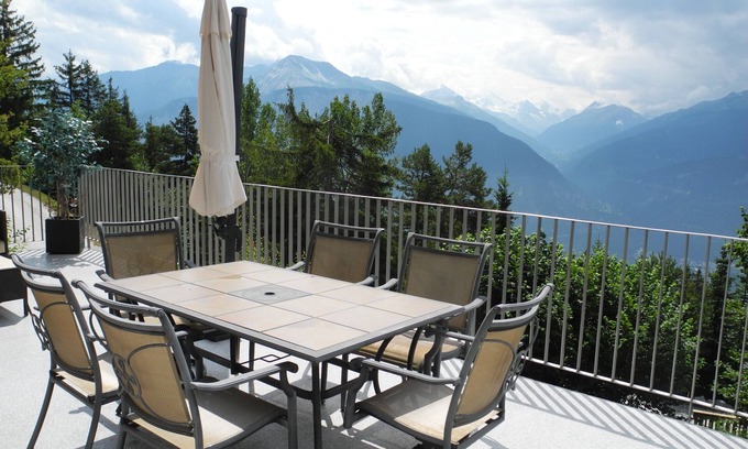 Crans-Montana Chalet De Esquí | Scenic Sport Fit Chalet, muy cerca de las pistas