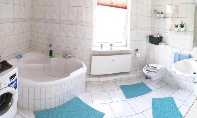 Nordliche Muhlenvorstadt Apartamento | Schöne Große Wohnung, Terrasse, Kamin, Parkplatz, 2 Schlafzimmer