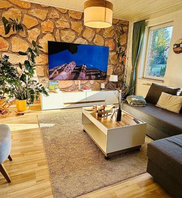Eisenach Apartamento | Schöne ruhige Ferienwohnung - in Eisenach mit Kamin - Nahe Karolinentalbrücke - Hund ja