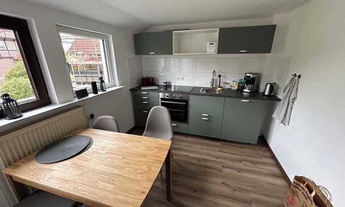 Elsfleth Apartamento | Schöne Sanierte Wohnung mit Balkon