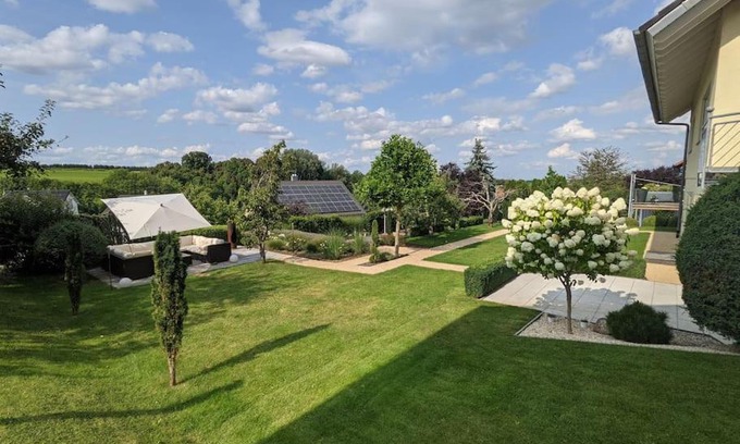 Dormettingen Apartamento | Schöne Wohnung mit Terrasse & Blick ins Grüne