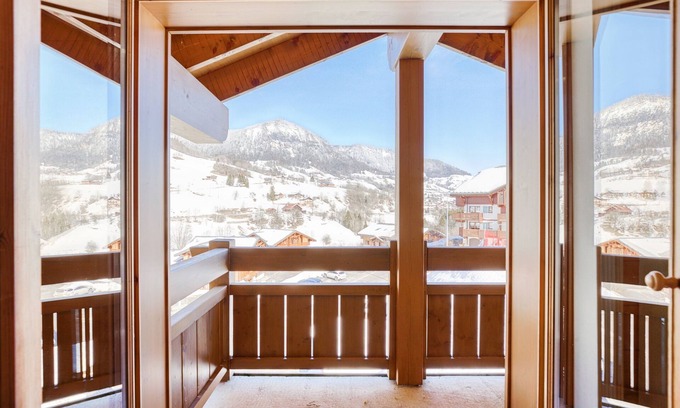 Flumet Apartamento | Schuss 2 - appartement 2 chambres au coeur du Val d'Arly