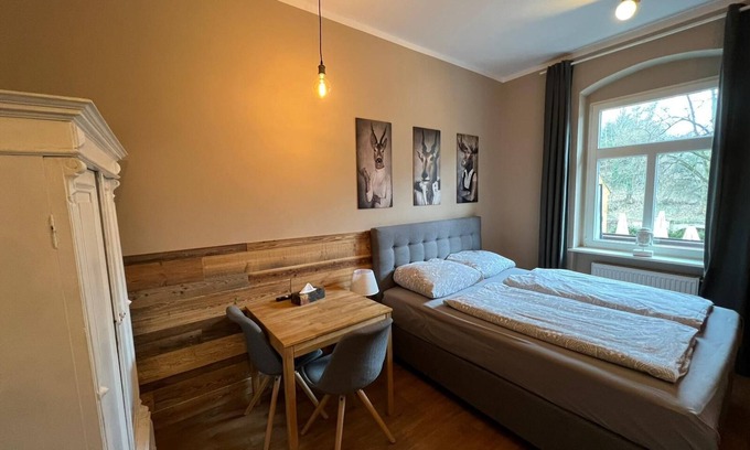 Loschwitz Apartamento | Schweizerhaus - Apartment 6 - Studio für 2 Personen mit Balkon