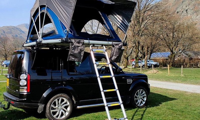 Hawkshead Otro | "Scott" & "Shackleton" Rooftop Tent Rental from ElectricExplorers