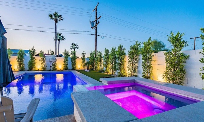 Cox Heights Casa | Scottsdale Lux Oasis, Pool Hot Tub Sleeps 12!