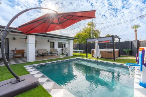 Southwest Village Casa | Scottsdale Retreat FashionSquare Pool Old-town