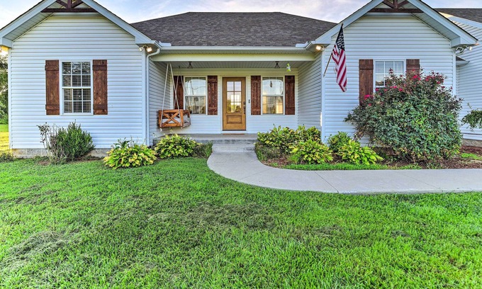 Scottsville Casa | Scottsville Retreat < 25 Mi to Bowling Green!