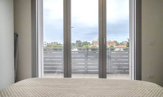 Ponte Rio Apartamento | SE028 - Mondolfo, apartment on the first floor with balcony and air conditioning