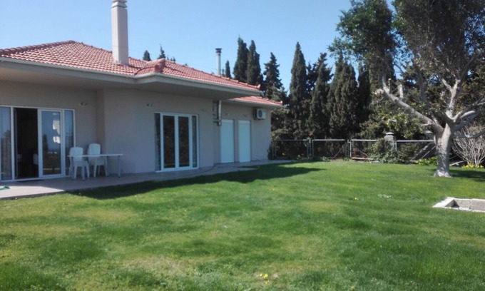 Xiro Chorio Villa | SEA BREEZE VILLA, Centro de la ciudad Rethymno, playa 900 m. Súper vista al mar