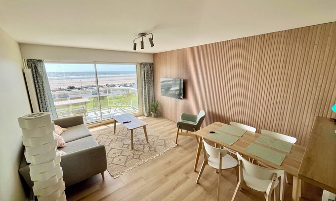 Stella-Plage Apartamento | Sea-facing apartment in Stella Plage, near Le Touquet