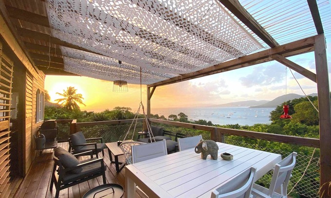 Sainte-Anne Casa | Sea Lodge : Maison Avec Vue Imprenable - Votre Refuge de Vacances Idéal