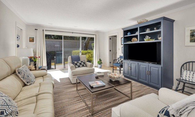 Saint Simons Island Condominio | Sea Palms Colony - 2 bed/2 bath ground level condo
